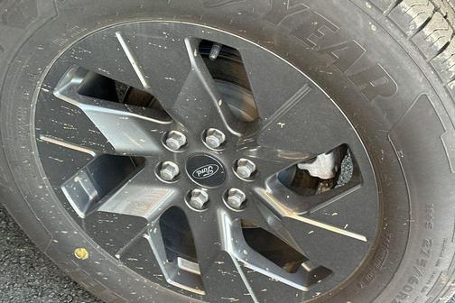 Black Metallic 2025 Ford F-150 Lightning Flash