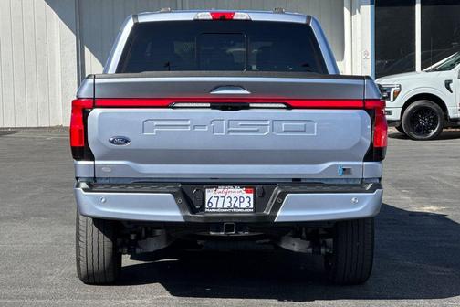 Blue Silver Metallic 2022 Ford F-150 Lightning LARIAT