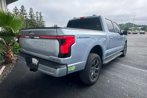 Blue Silver Metallic 2022 Ford F-150 Lightning LARIAT