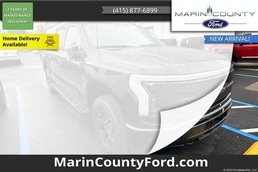 Black Metallic 2025 Ford F-150 Lightning XLT