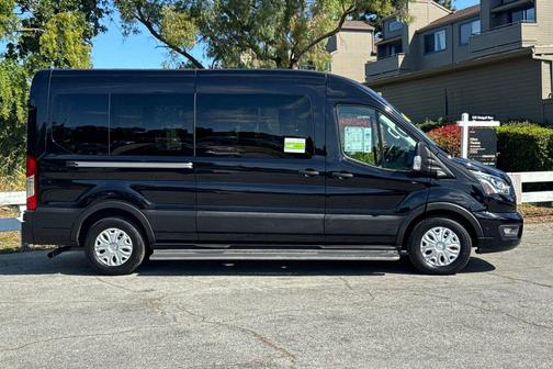Black Metallic 2023 Ford Transit-350 XLT