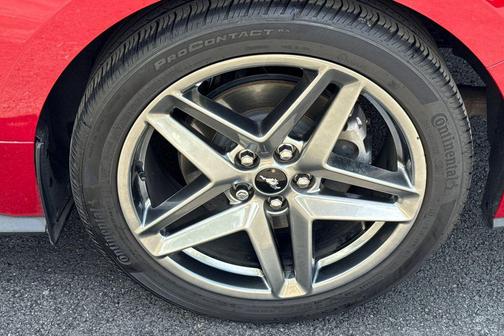 Rapid Red Metallic Tinted Clearcoat 2024 Ford Mustang EcoBoost Premium