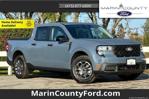 Azure Gray Metallic Tri-Coat 2026 Ford Maverick XLT