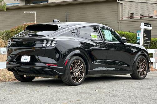 Shadow Black 2025 Ford Mustang Mach-E GT