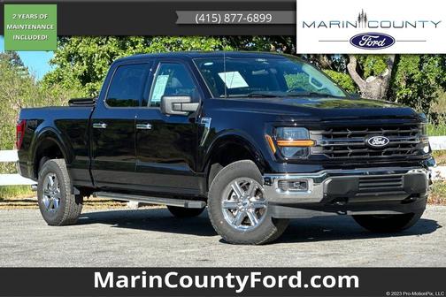 Black Metallic 2025 Ford F-150 XLT