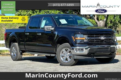 Black Metallic 2025 Ford F-150 XLT