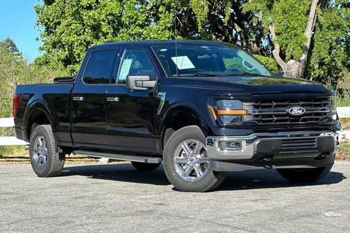 Black Metallic 2025 Ford F-150 XLT