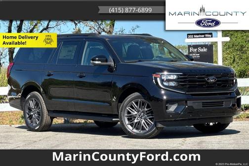 Agate Black Metallic 2026 Ford Expedition Max Platinum