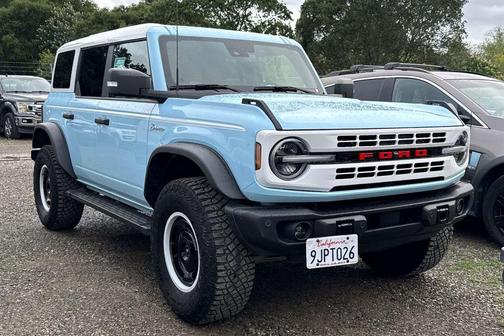 Robins Egg Blue 2023 Ford Bronco Heritage Limited Edition