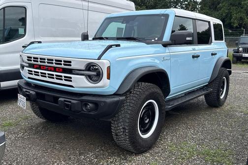 Robins Egg Blue 2023 Ford Bronco Heritage Limited Edition