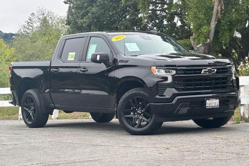 Black 2025 Chevrolet Silverado 1500 RST