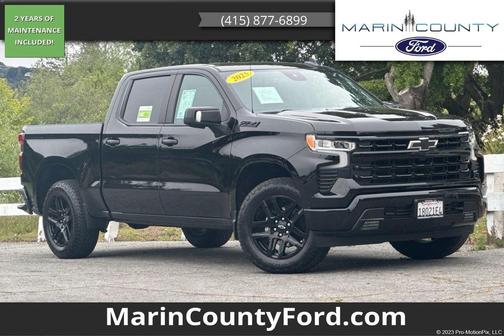 Black 2025 Chevrolet Silverado 1500 RST