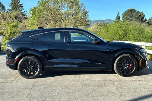 Shadow Black 2025 Ford Mustang Mach-E Premium