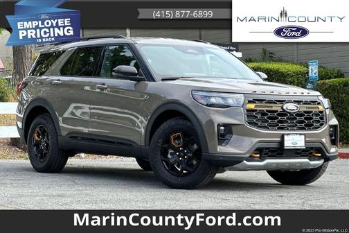 Gray 2026 Ford Explorer Tremor