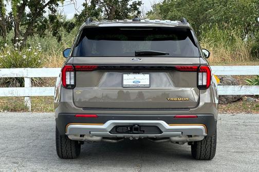 Gray 2026 Ford Explorer Tremor