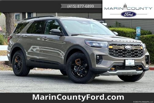 Gray 2026 Ford Explorer Tremor