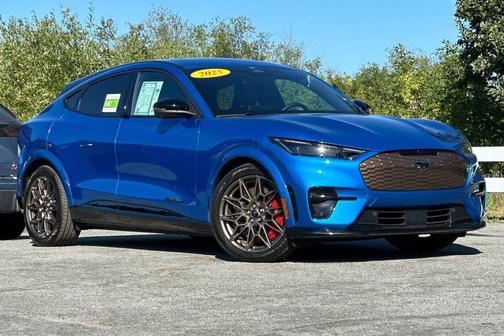 Blue Metallic 2025 Ford Mustang Mach-E GT