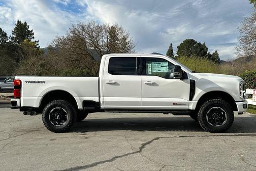 Star White Metallic Tri-Coat 2026 Ford F-350 Lariat