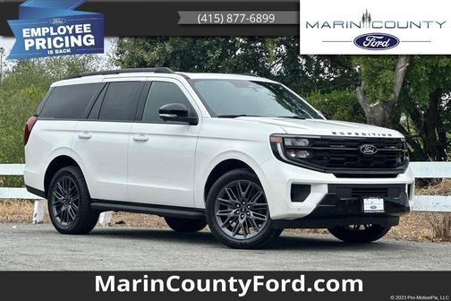 Star White Metallic Tri-Coat 2026 Ford Expedition Platinum