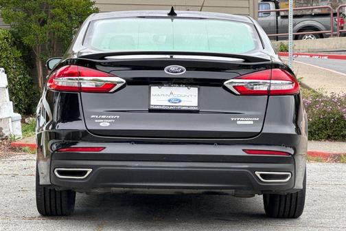 Agate Black Metallic 2020 Ford Fusion Titanium