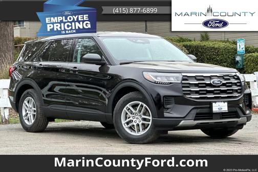 Agate Black Metallic 2026 Ford Explorer Active