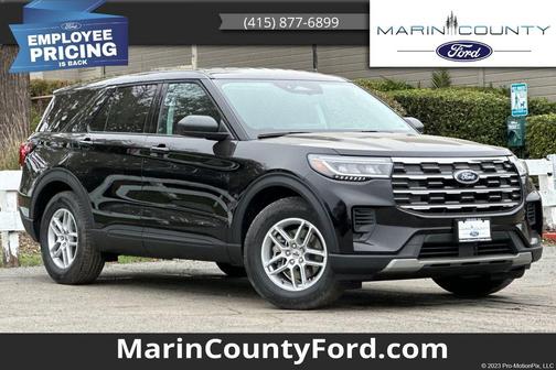 Agate Black Metallic 2026 Ford Explorer Active