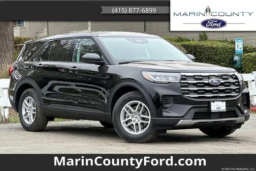Agate Black Metallic 2026 Ford Explorer Active