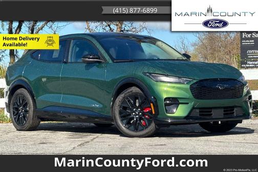 Eruption Green Metallic 2025 Ford Mustang Mach-E Premium SUV