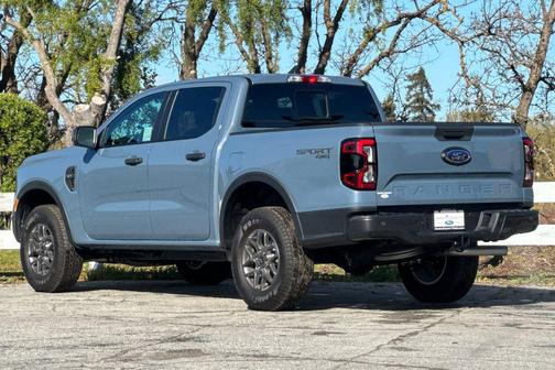 Azure Gray Metallic Tri-Coat 2025 Ford Ranger XLT