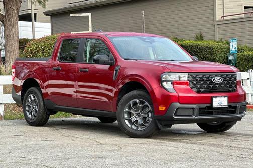 Ruby Red Metallic Tinted Clearcoat 2026 Ford Maverick XLT