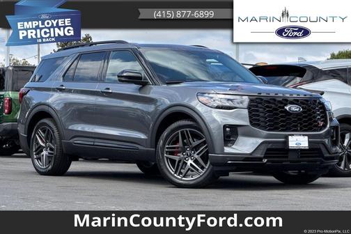Gray 2026 Ford Explorer ST