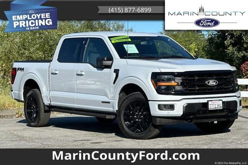 Space White Metallic 2025 Ford F-150 XLT