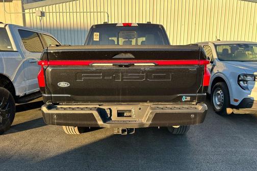 Black Metallic 2025 Ford F-150 Lightning LARIAT