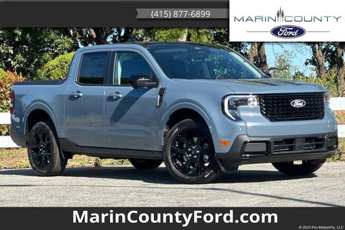 Azure Gray Metallic Tri-Coat 2026 Ford Maverick Lariat