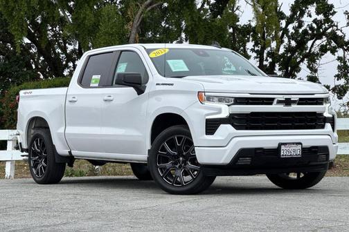 Summit White 2023 Chevrolet Silverado 1500 RST