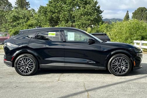 Shadow Black 2025 Ford Mustang Mach-E Premium