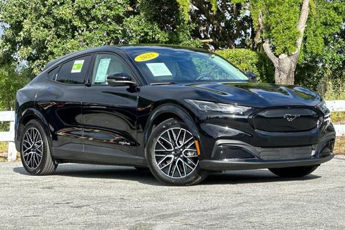 Shadow Black 2025 Ford Mustang Mach-E Premium