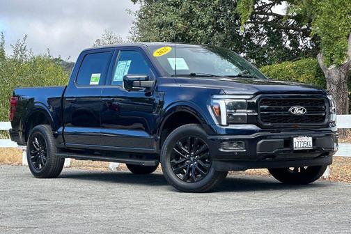 Antimatter Blue Metallic 2025 Ford F-150 Lariat