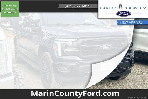 Antimatter Blue Metallic 2025 Ford F-150 Lariat