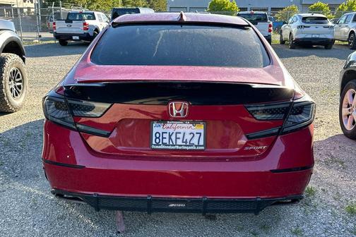 San Marino Red 2018 Honda Accord Sport