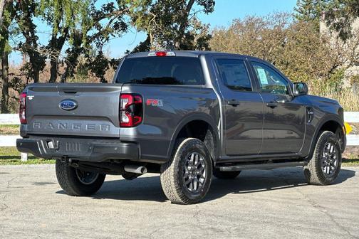 Gray 2025 Ford Ranger XLT