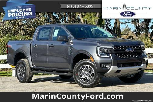 Gray 2025 Ford Ranger XLT