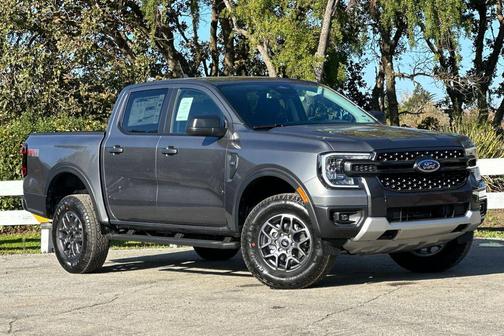 Gray 2025 Ford Ranger XLT