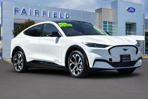 White Metallic 2023 Ford Mustang Mach-E Premium