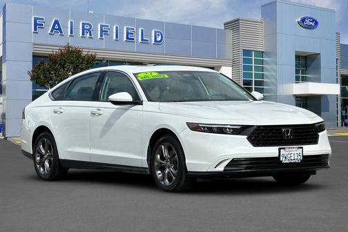 White 2023 Honda Accord EX
