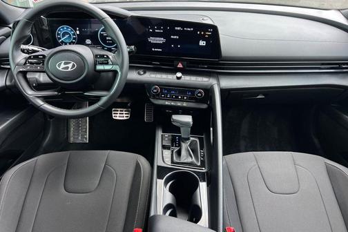 Ecotronic Gray 2025 Hyundai ELANTRA HEV SEL Sport