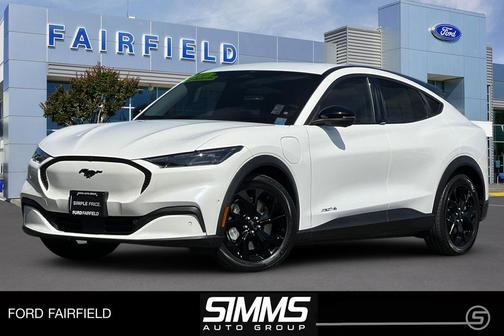Star White Metallic Tri-Coat 2024 Ford Mustang Mach-E Select