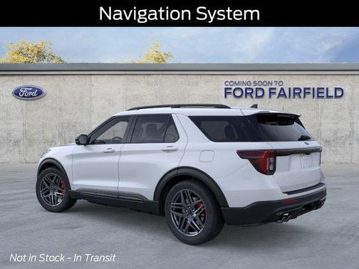Space White Metallic 2026 Ford Explorer ST