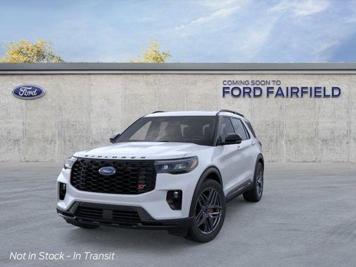 Space White Metallic 2026 Ford Explorer ST