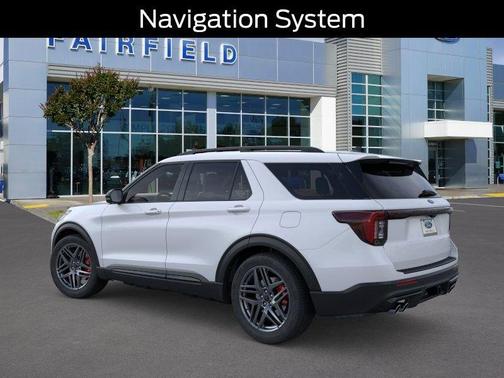 Space White Metallic 2026 Ford Explorer ST